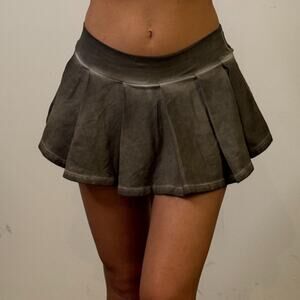 Green Mini Skort M